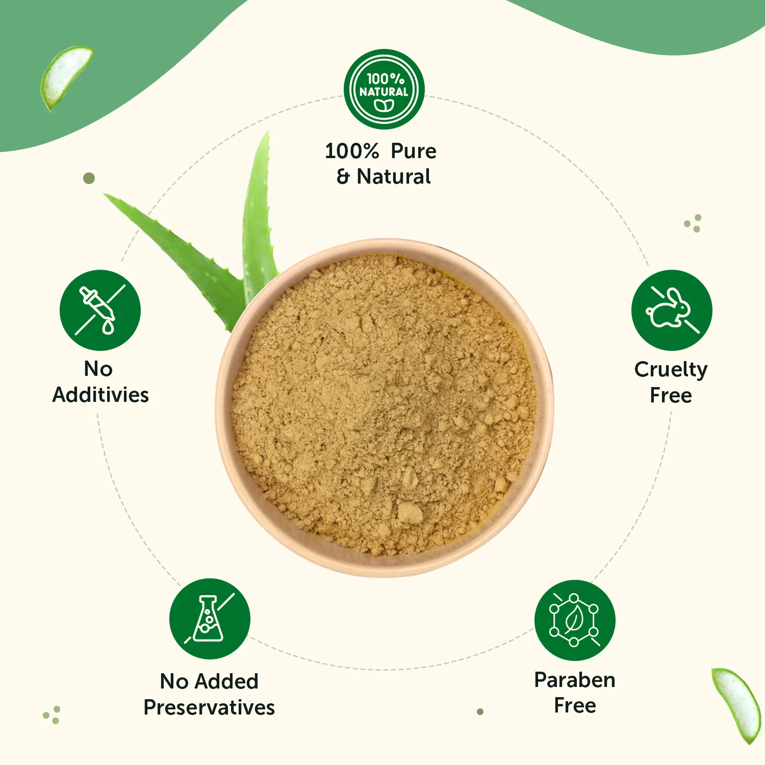 Pure & Natural Aloe Vera Powder 100g - Image 3