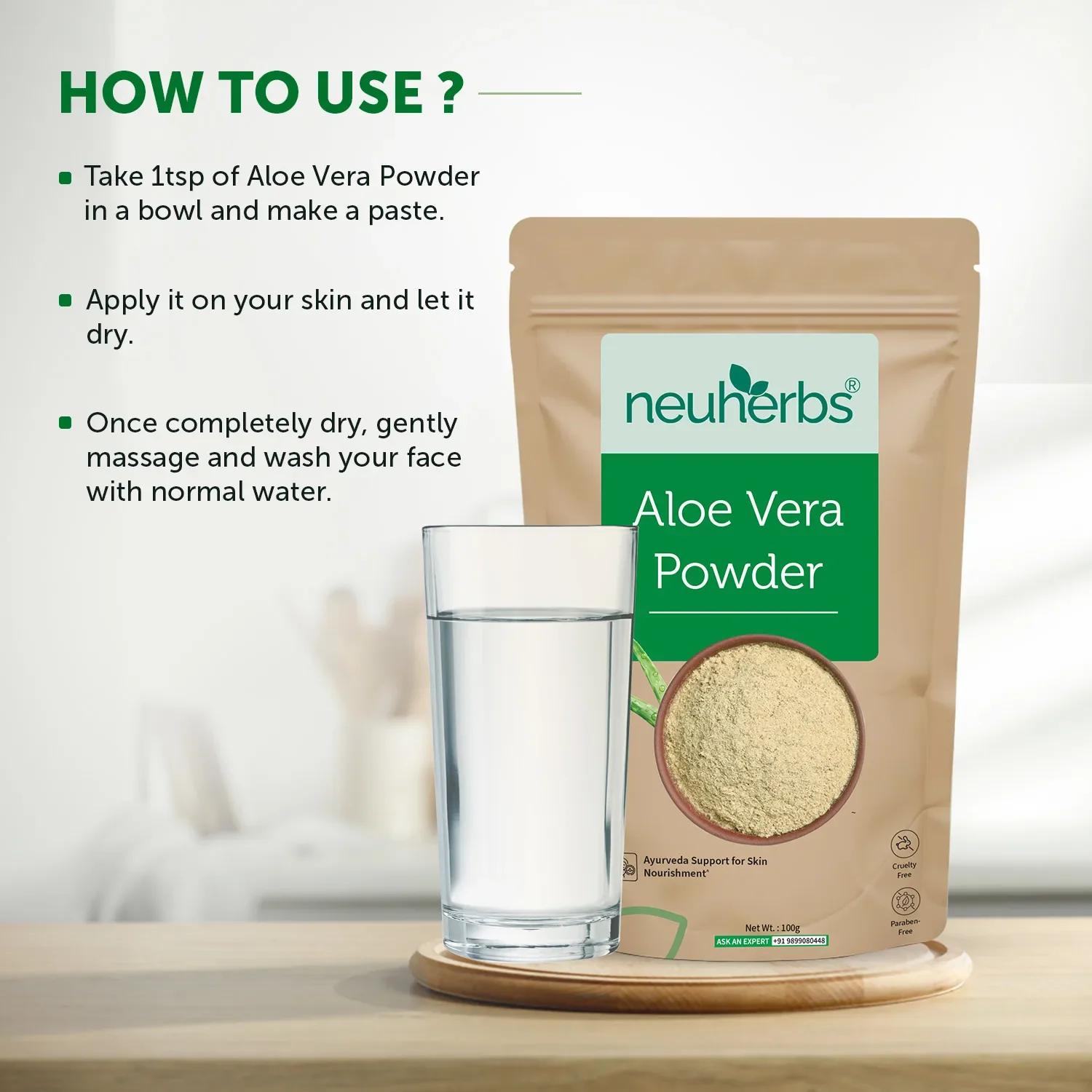 Pure & Natural Aloe Vera Powder 100g - Image 5
