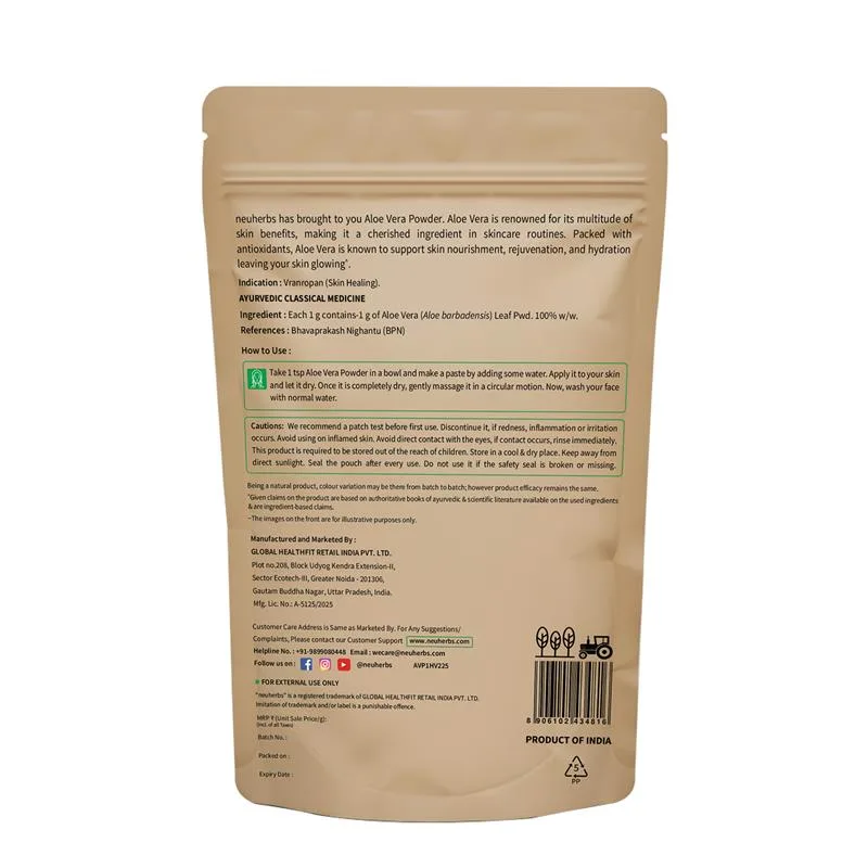 Pure & Natural Aloe Vera Powder 100g - Image 6