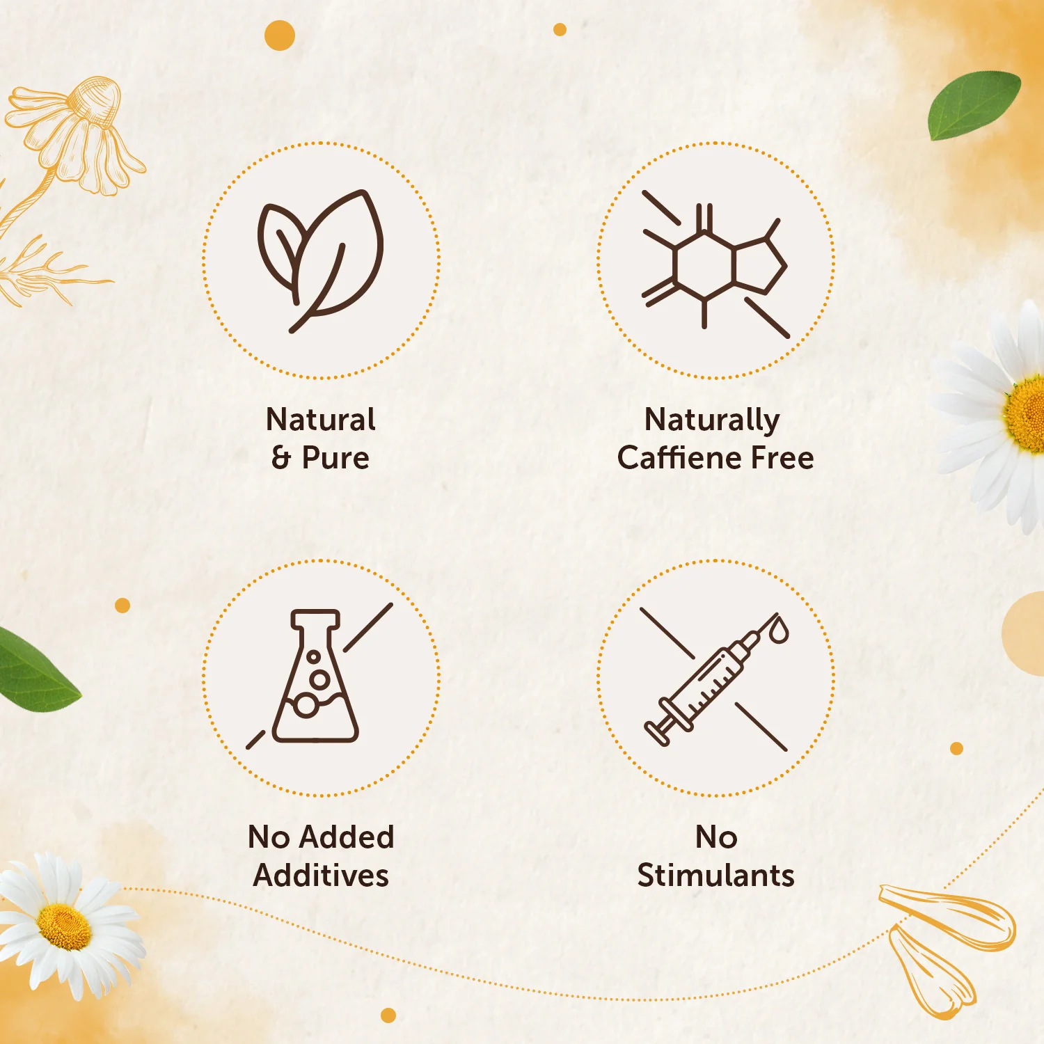 Chamomile Flower Tea For Blissful Sleep and Calm Mind- 30 gm - Image 4