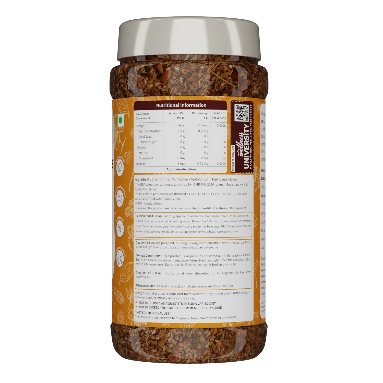 Chamomile Flower Tea For Blissful Sleep and Calm Mind- 30 gm - Image 6