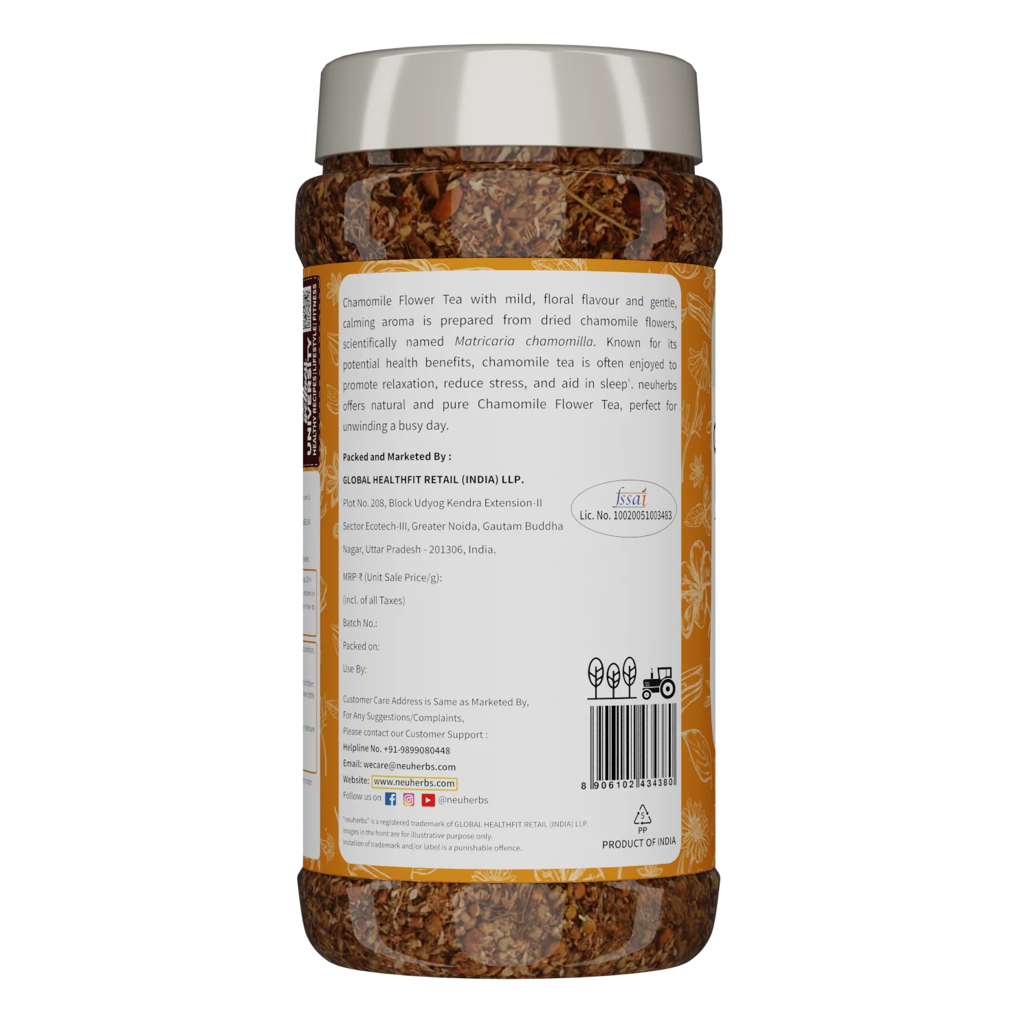 Chamomile Flower Tea For Blissful Sleep and Calm Mind- 30 gm - Image 7
