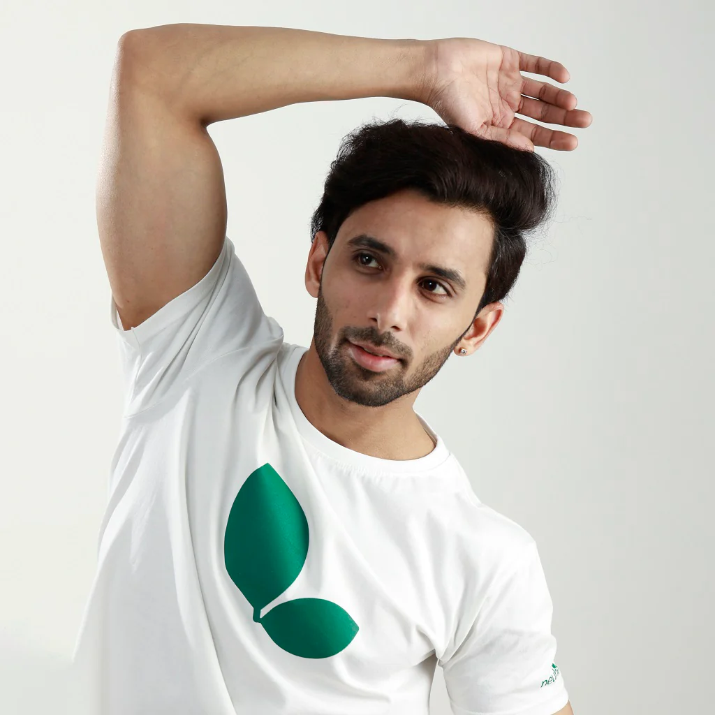 neuherbs White Cotton T-shirt - Image 6