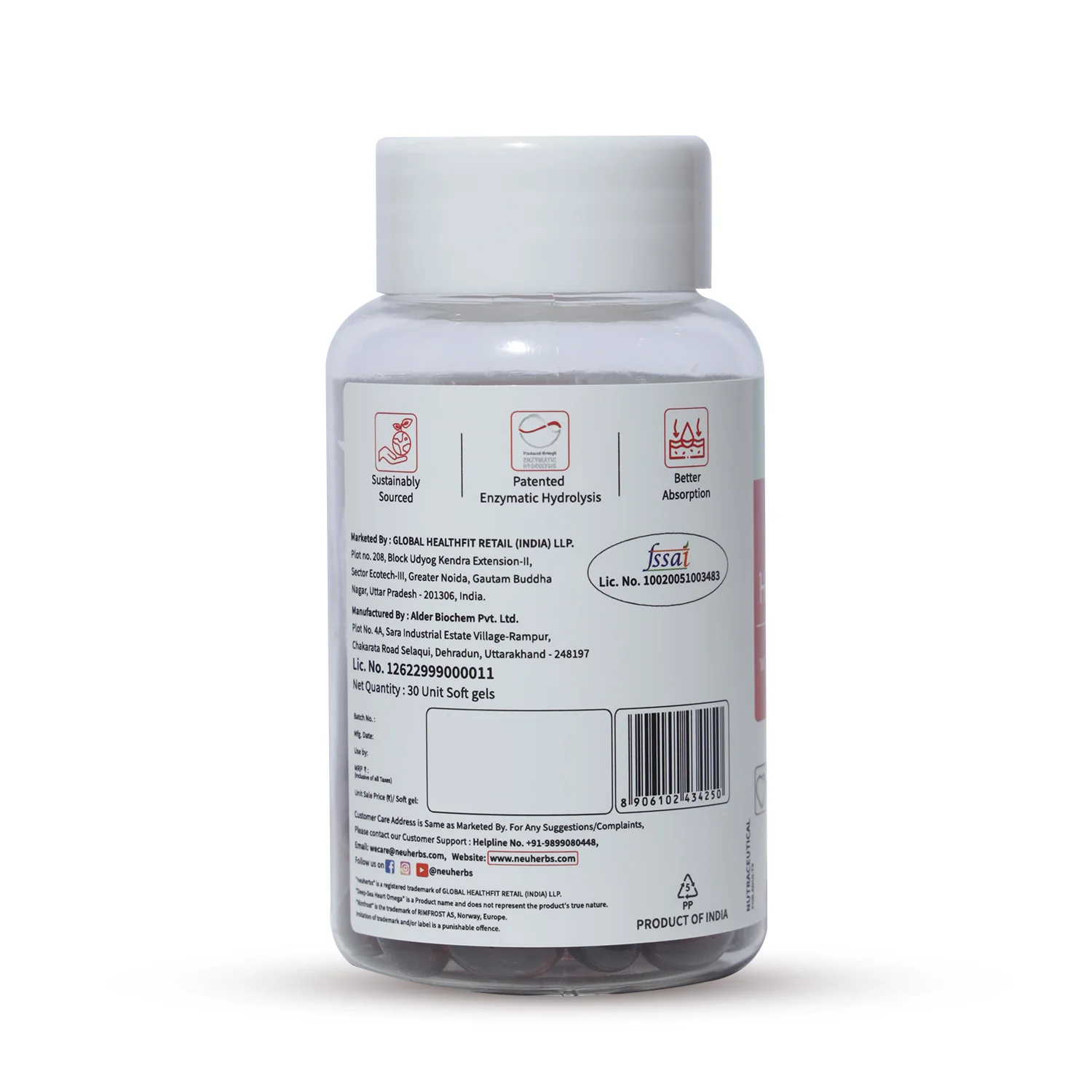 Deep-Sea Heart Omega With Rimfrost™ Krill Oil Capsules - Image 8