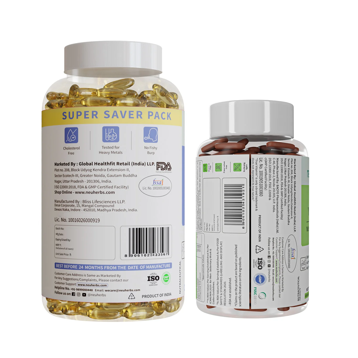Deep Sea Fish Oil Capsules With Free True Vitamin Tablets - Image 6
