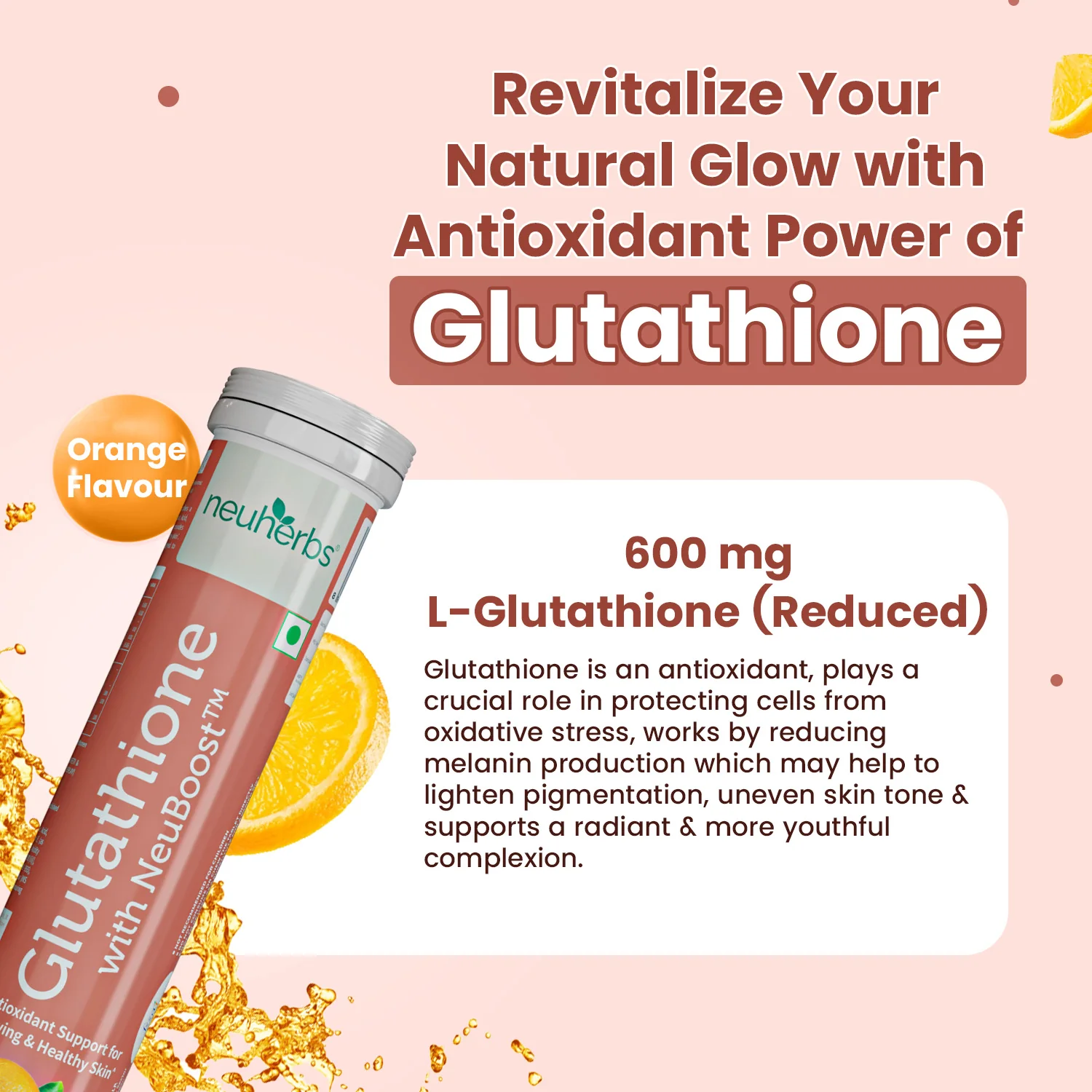 Glutathione Effervescent Tablets For Glowing Skin - Image 3