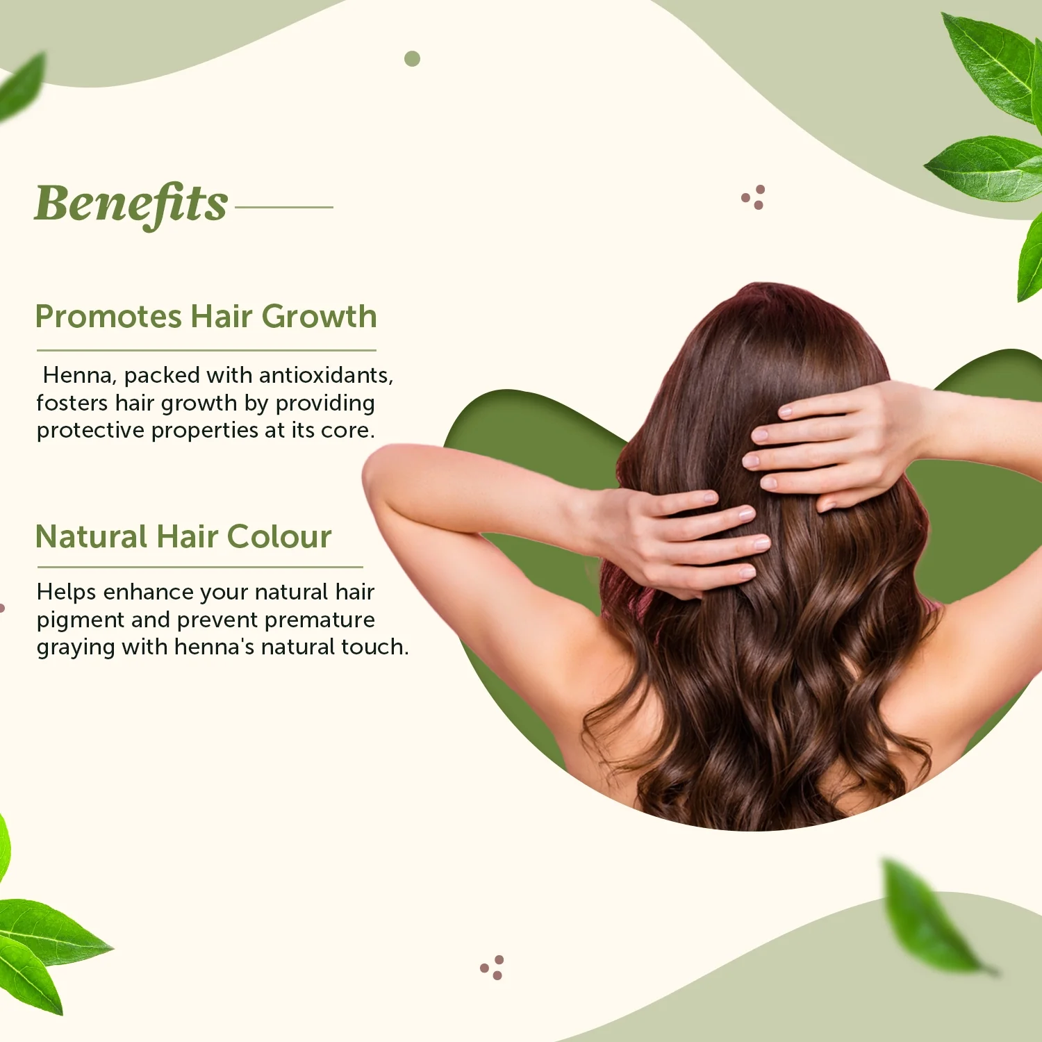 100% Natural Henna Powder For Hair - A Natural Hair Colourant - Image 3