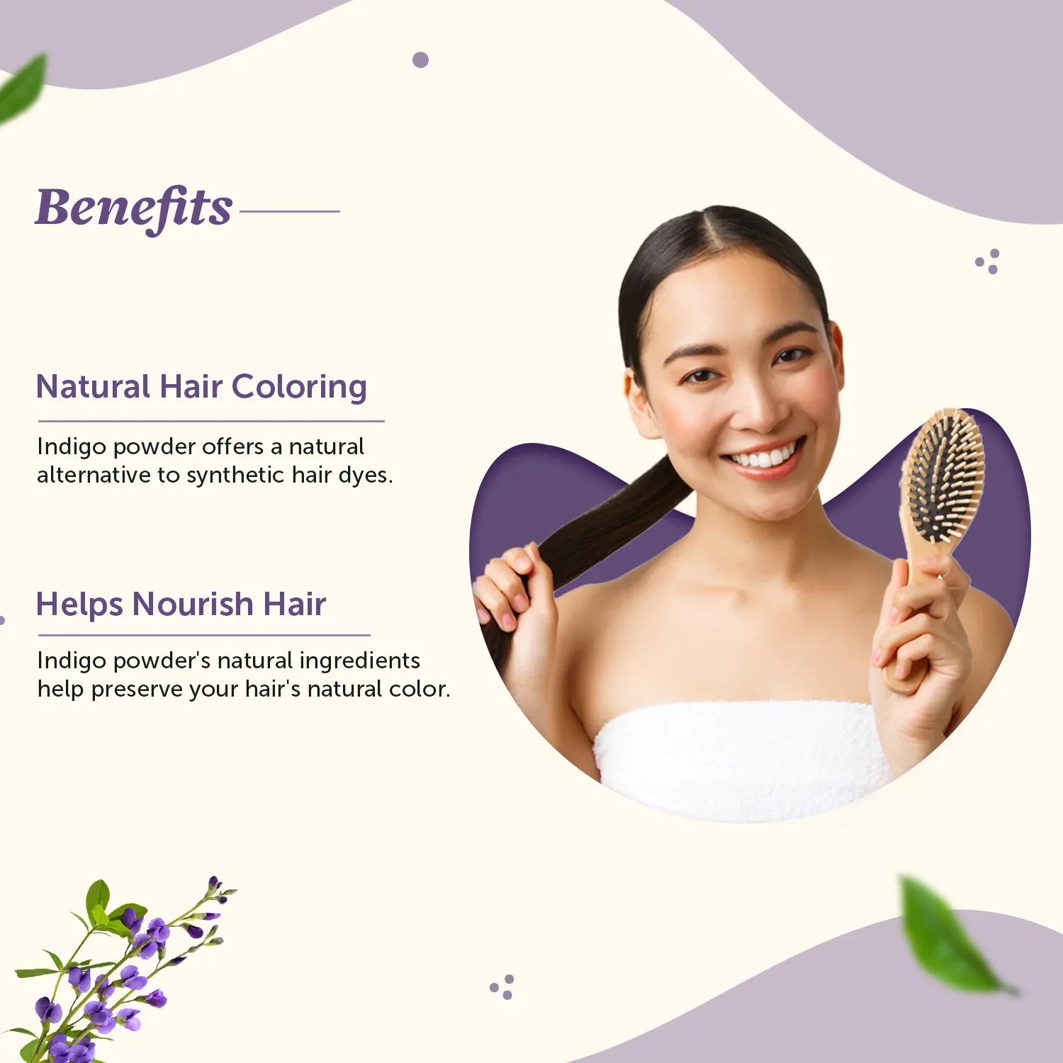 100% Natural Indigo Powder- Promote Natural Hair Colour - Image 3
