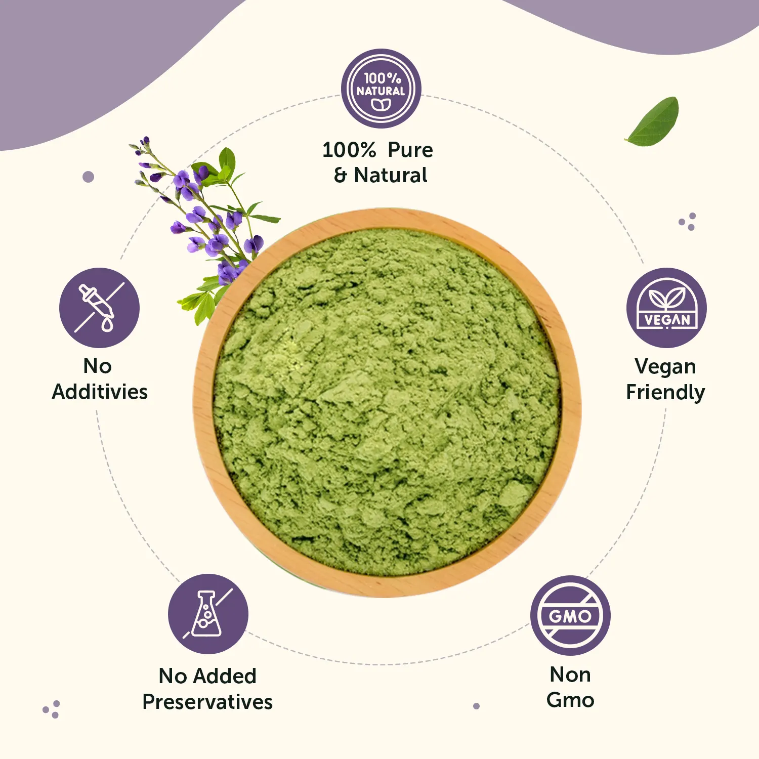 100% Natural Indigo Powder- Promote Natural Hair Colour - Image 4