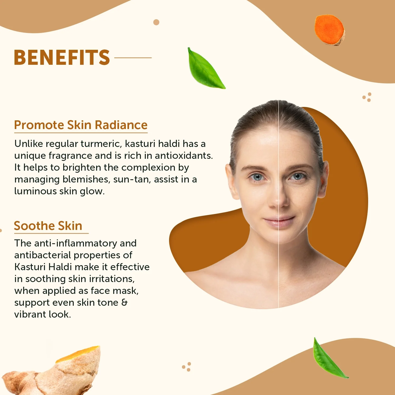 Kasturi Haldi Powder 100g – Natural Care for Glowing Skin - Image 4