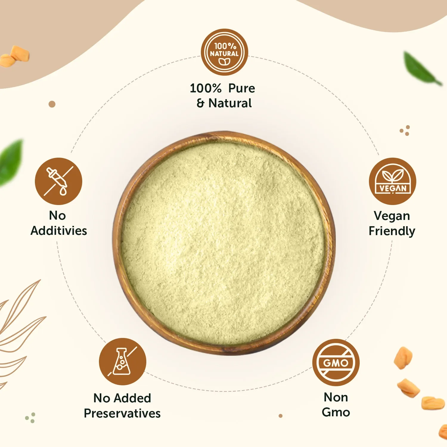 100% Natural Methi Seeds Powder - For Hair Strengthening & Nourishment - Image 4