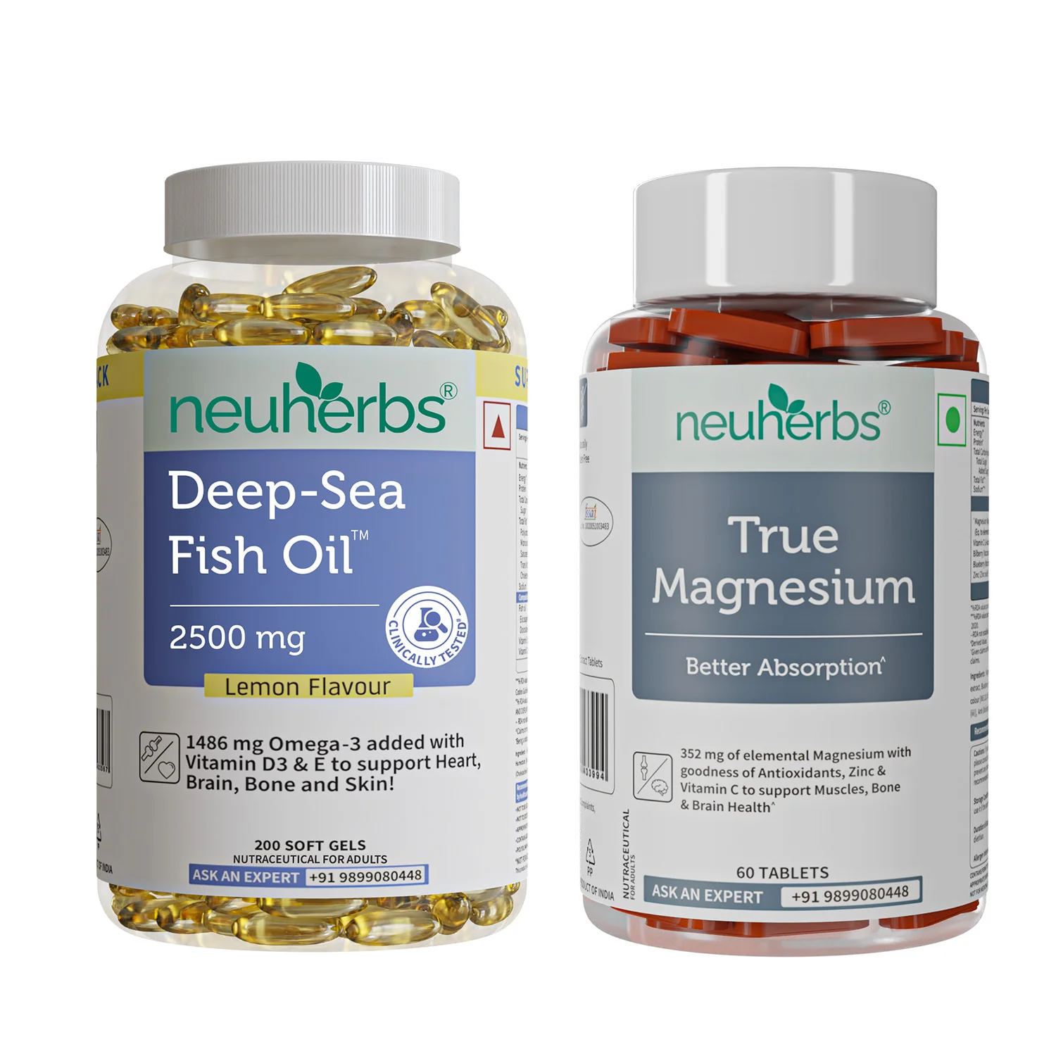 Neuherbs Men’s Muscle Health Pack for Strength & Recovery