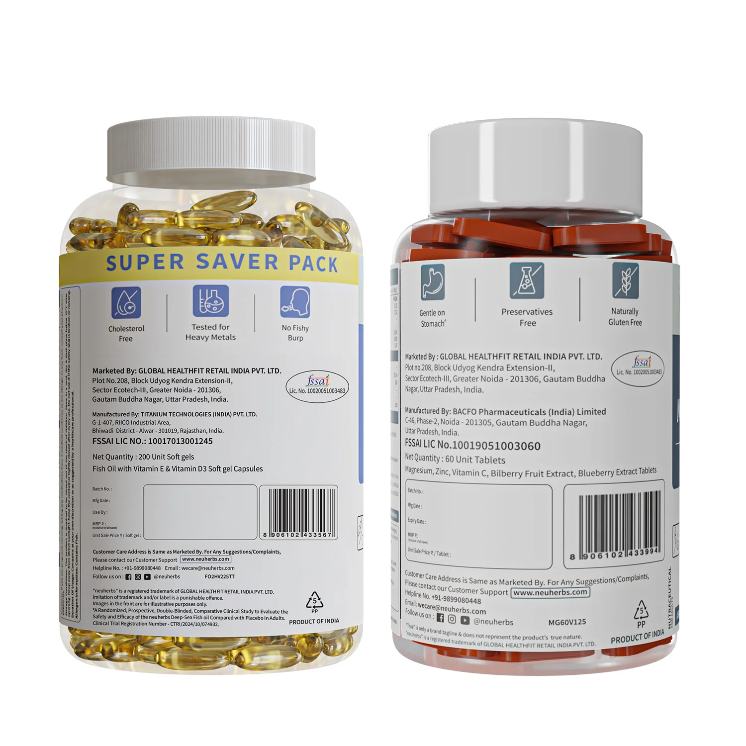 Neuherbs Men’s Muscle Health Pack for Strength & Recovery - Image 7