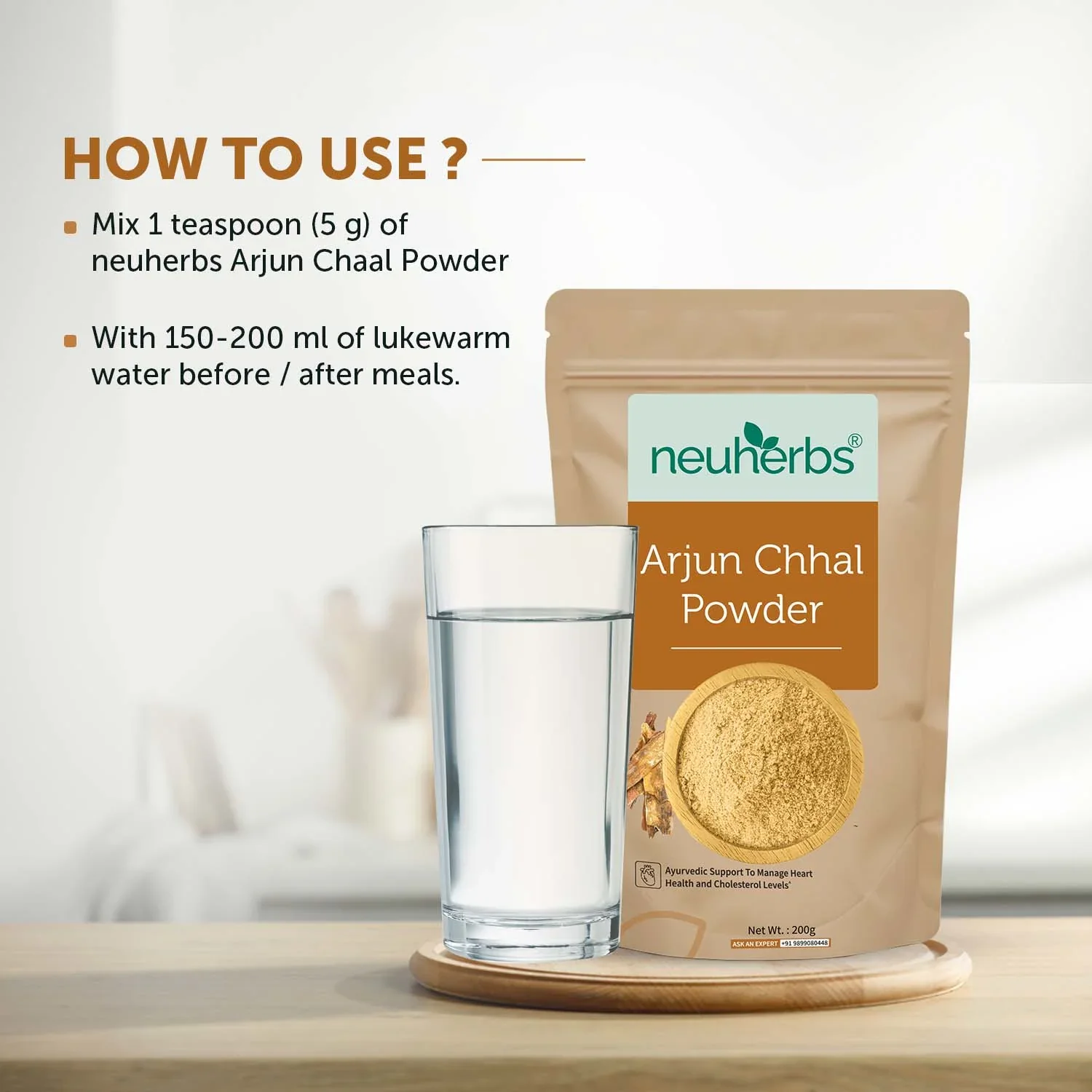 Natural Arjun Chhal Powder to Boost Heart Health - Image 4