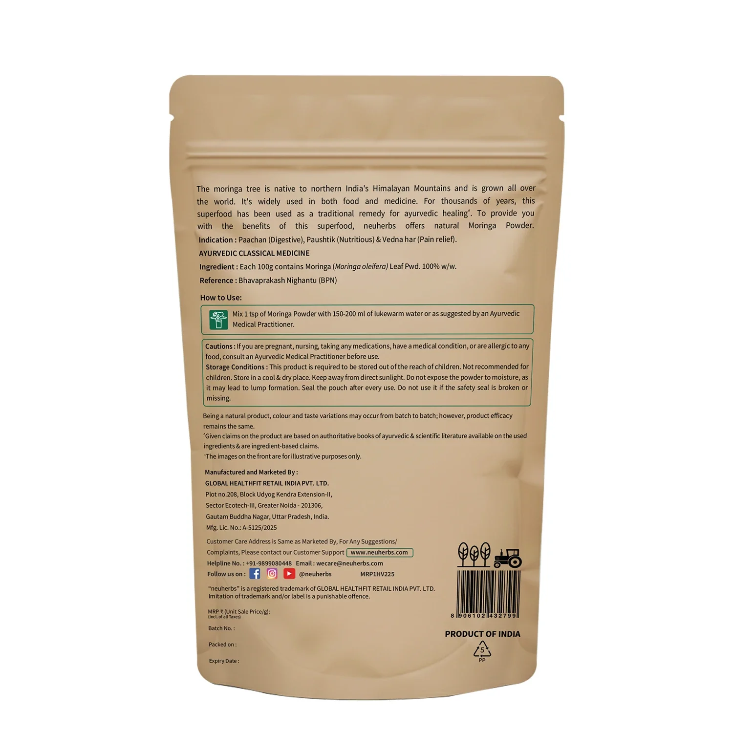 Moringa Powder for Immunity, Weight Loss, Gut Health - Image 6