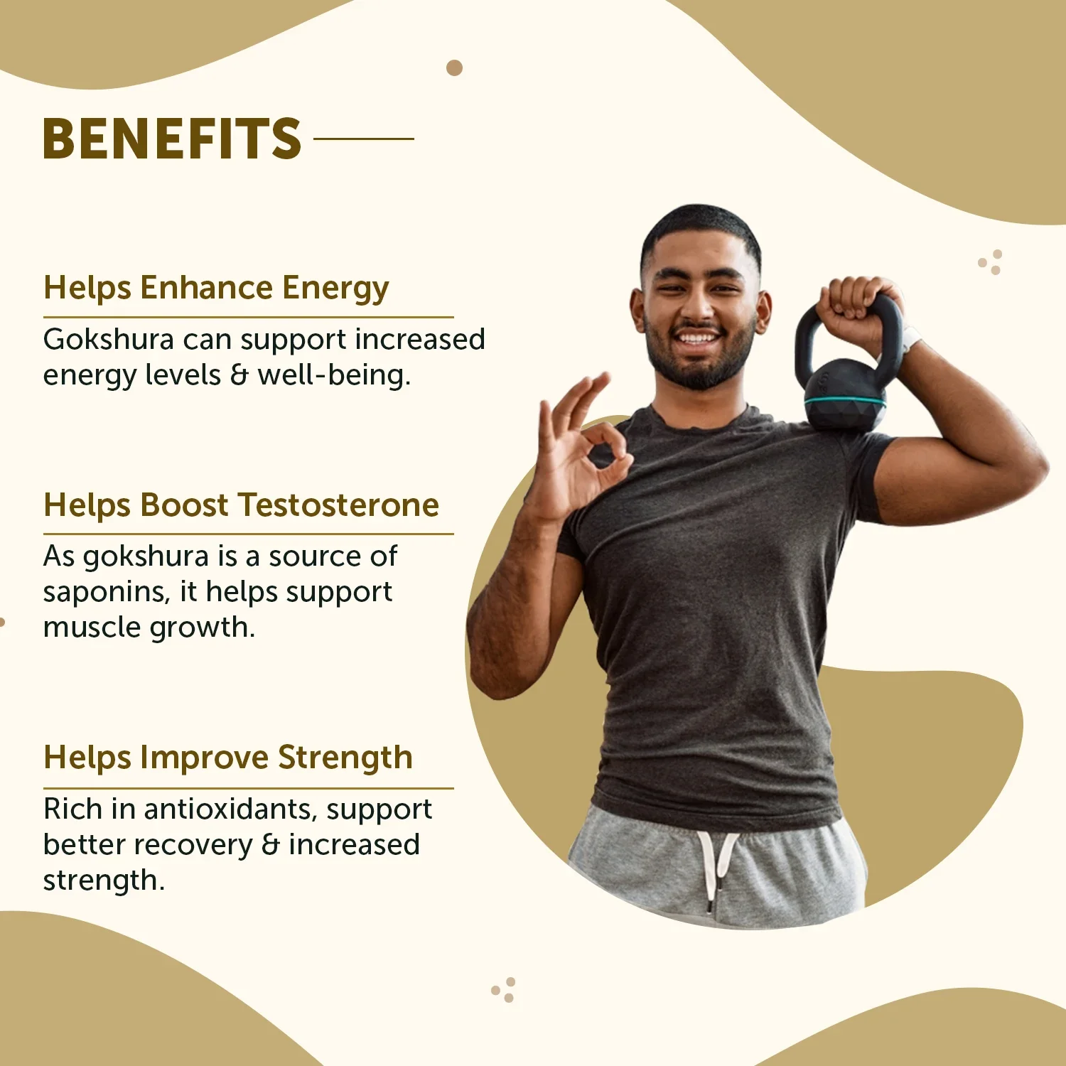 Gokshura Powder (100gm) to Boost Strength & Energy - Image 2