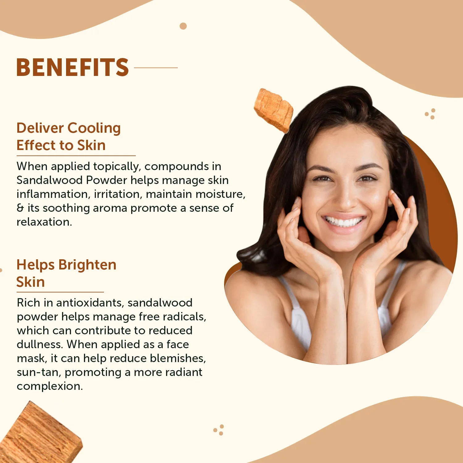Sandalwood Powder 100g for Radiant Skin - Image 3
