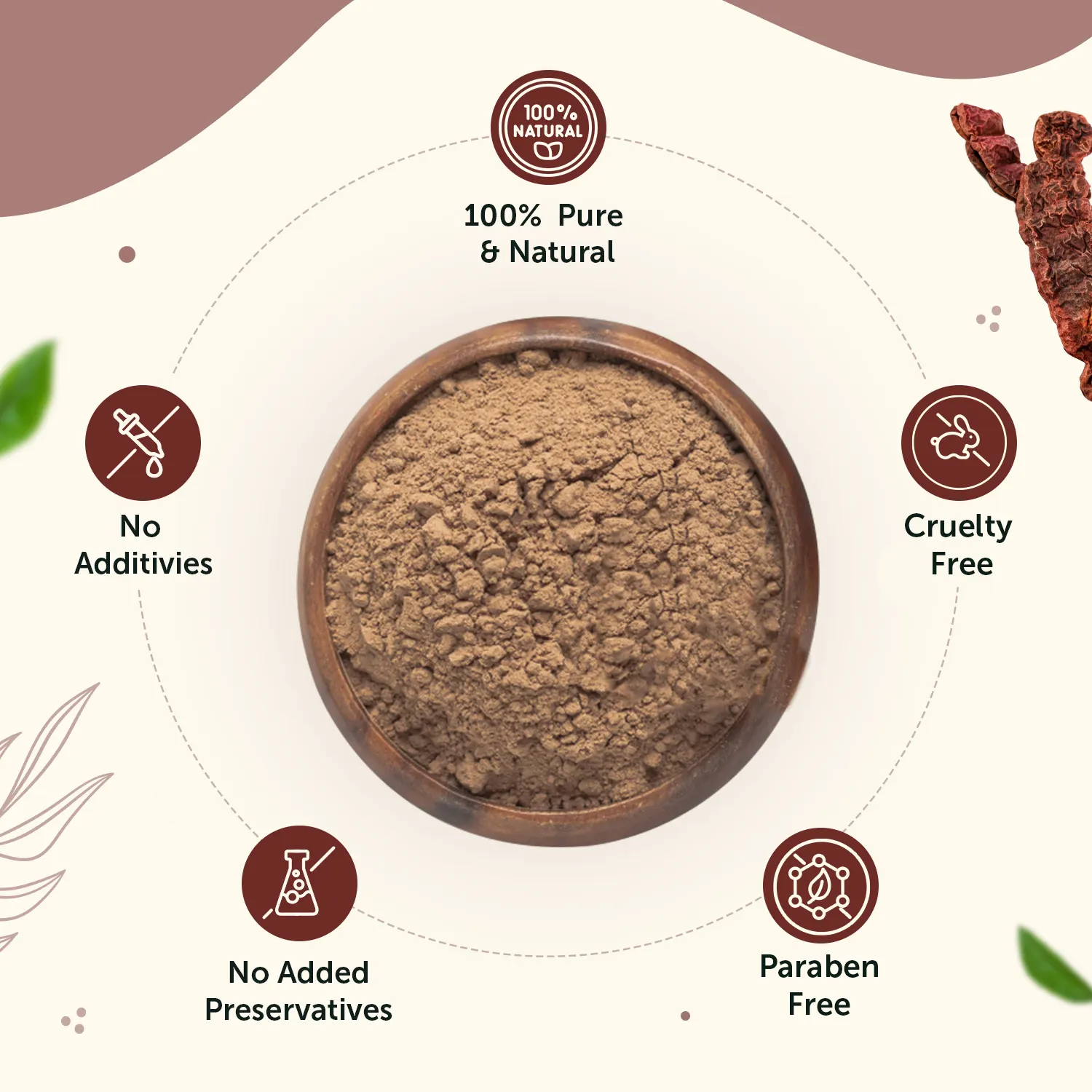 100% Natural Shikakai Powder For Hair Cleansing & Shine - Image 4