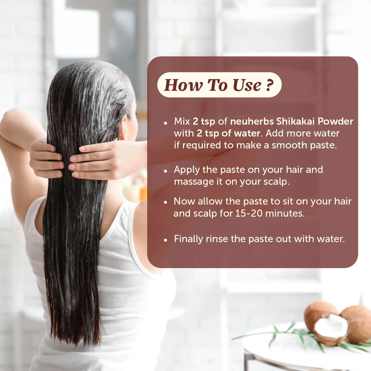 100% Natural Shikakai Powder For Hair Cleansing & Shine - Image 5