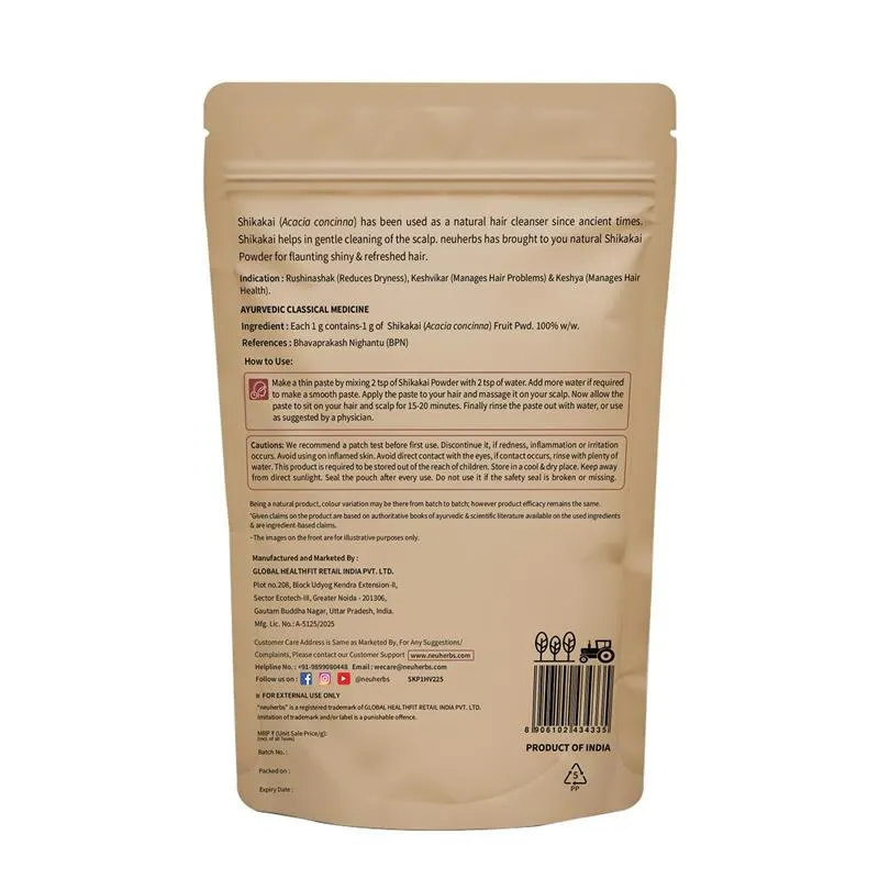 100% Natural Shikakai Powder For Hair Cleansing & Shine - Image 6
