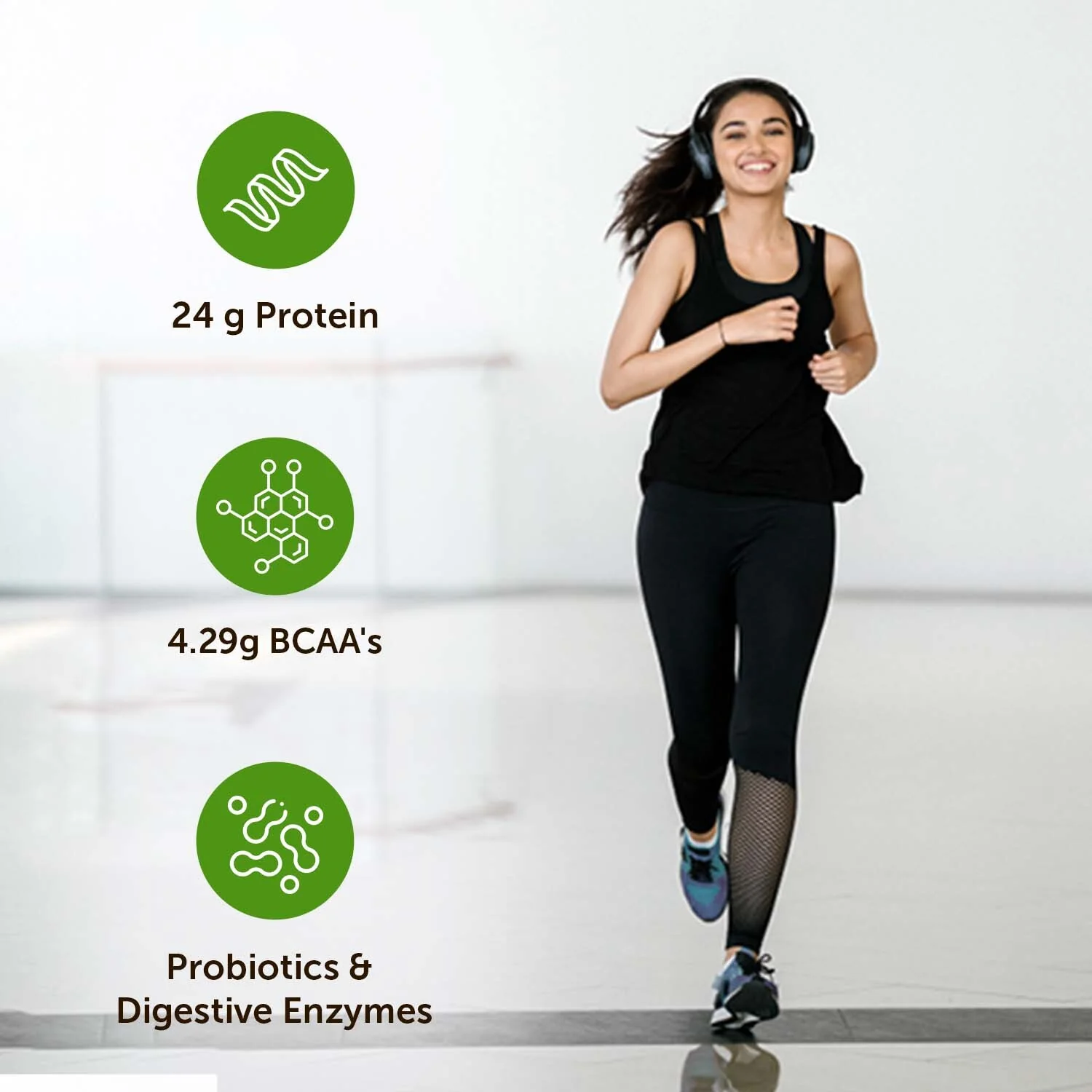 True Plant Protein Powder with Omega-3 – 24g Protein Per Serving - Image 2