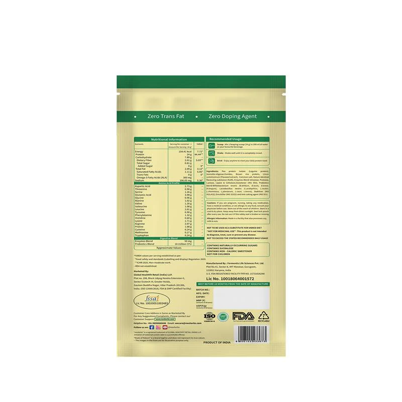 True Plant Protein Powder with Omega-3 – 24g Protein Per Serving - Image 9