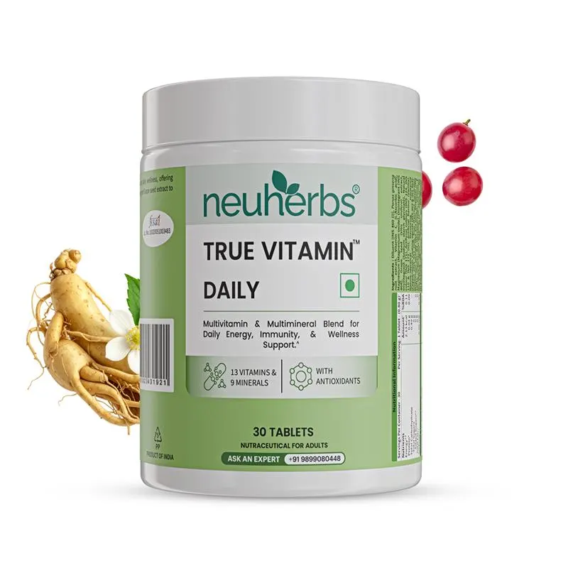 True Vitamin Daily - Multivitamins For Overall Health and Strength