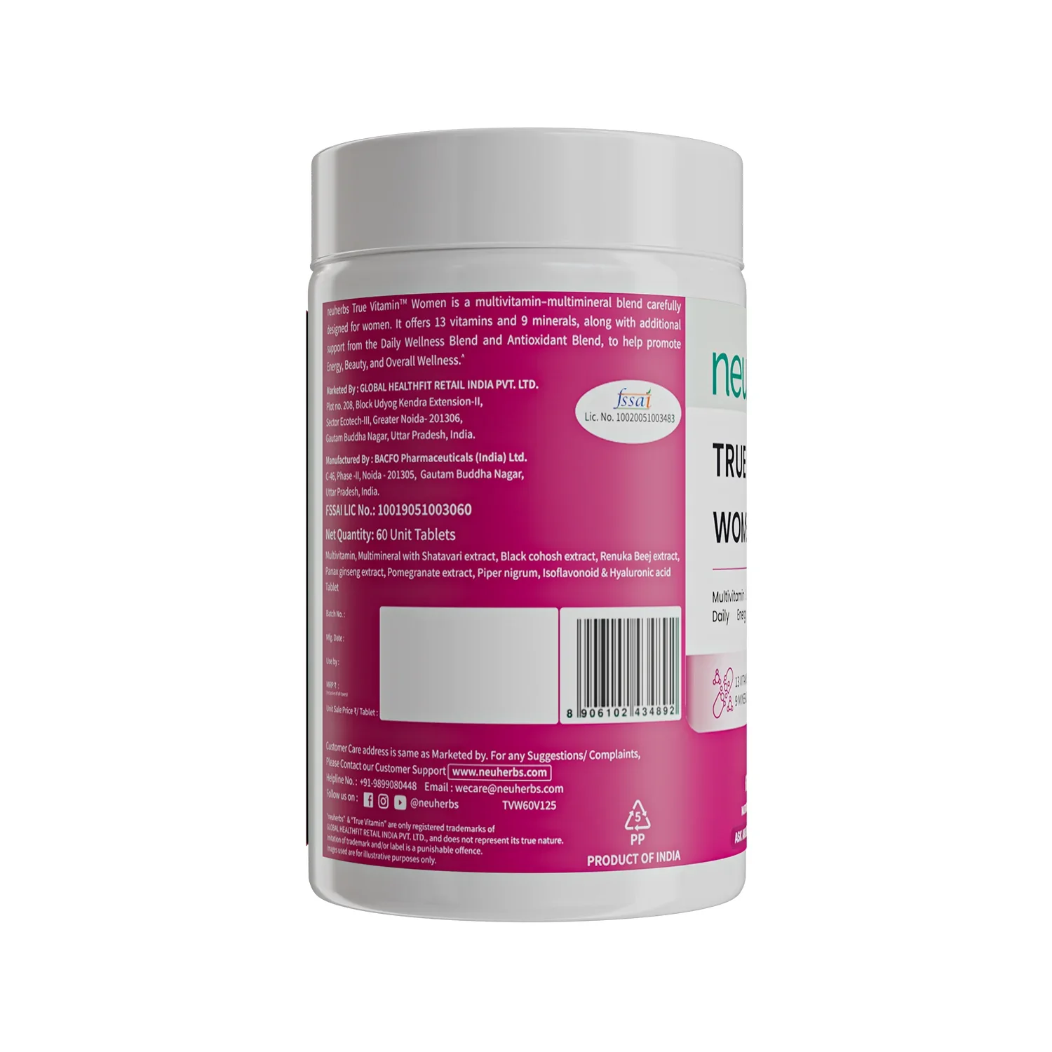 Neuherbs True Vitamin Women Multivitamin Supplements - Image 8